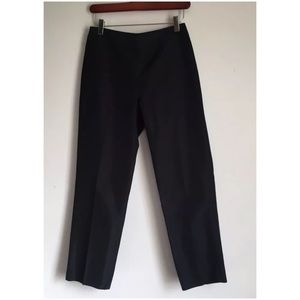 Carolina Herrera Black Size 6 Dress Silk Pants